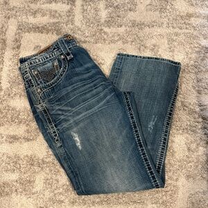 Rock Revival James Bootcut straight Jeans Size 36